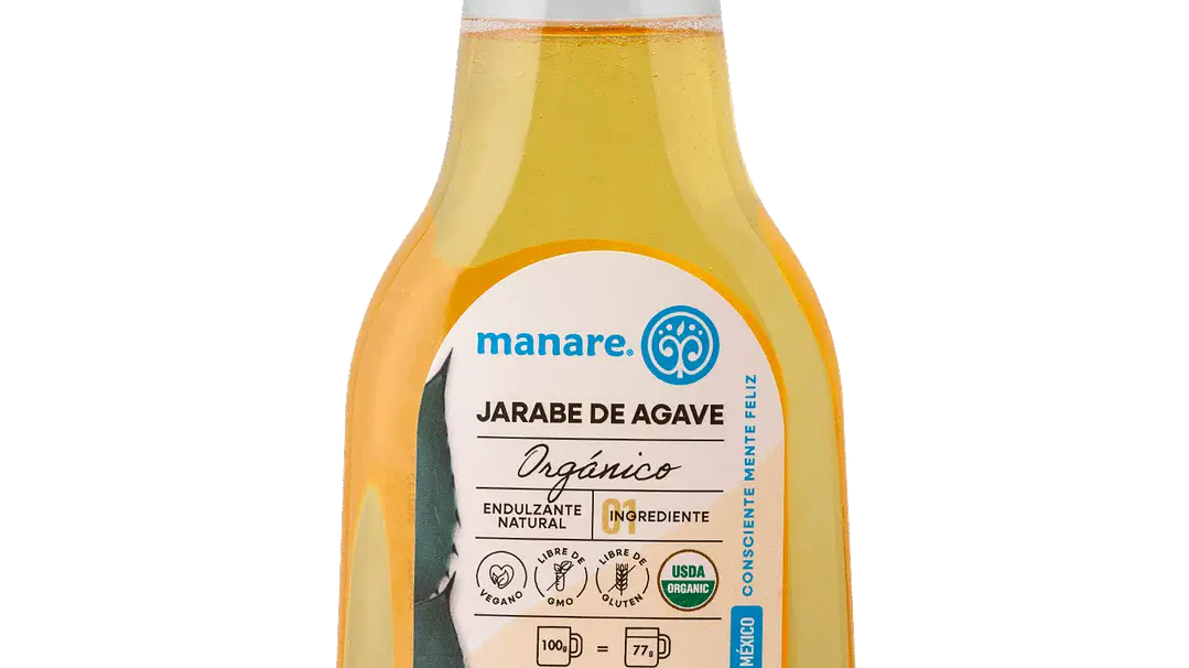 Jarabe de Agave Orgánico Manare 330 ml 1