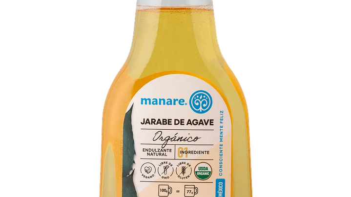 Jarabe de Agave Orgánico Manare 330 ml 1