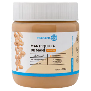 Mantequilla de Maní Manare 250 g