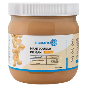 Mantequilla de Maní Manare 1 kg