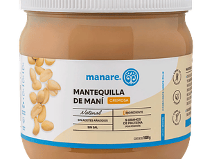 Mantequilla de maní 1kg organico