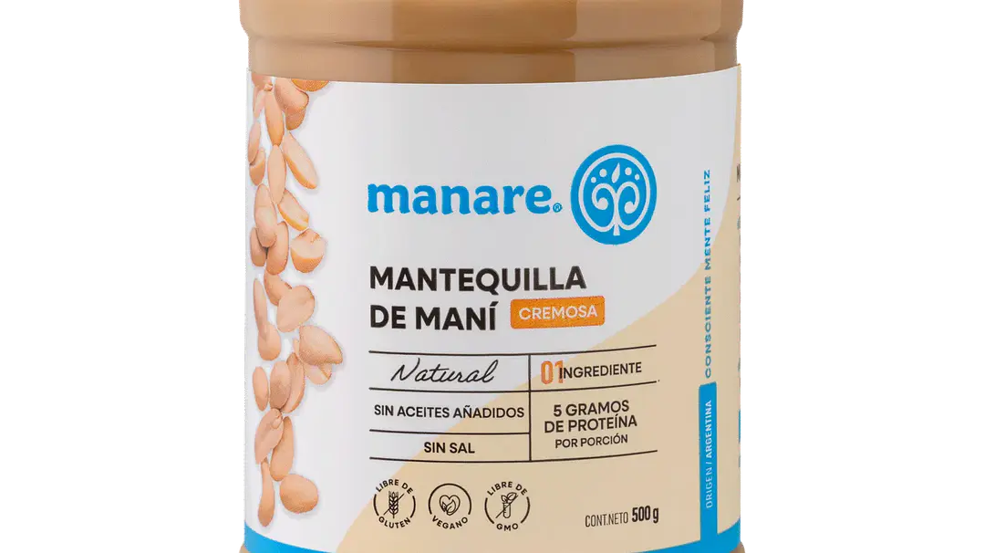 Mantequilla de Maní Manare 500 g 1