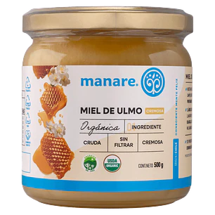 Miel de Bosque Nativo Orgánica Manare 500 g