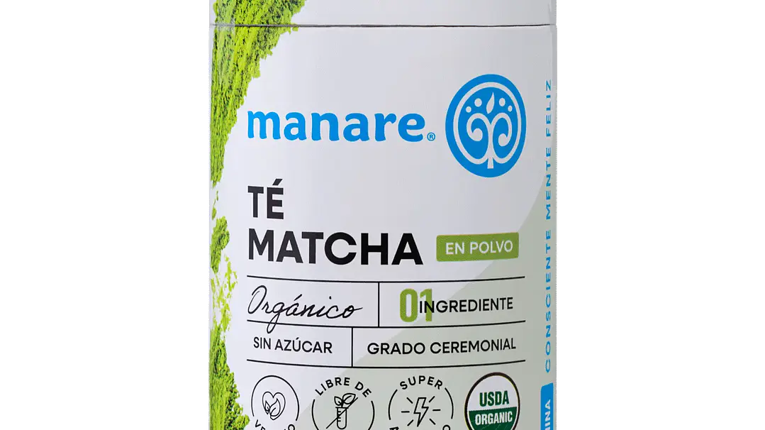 Té Matcha Orgánico en Polvo Manare 50 g 1