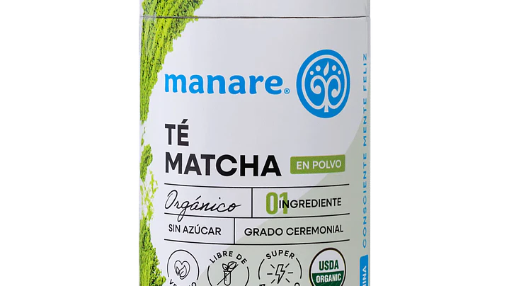 Té Matcha Orgánico en Polvo Manare 50 g 1