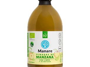 Vinagre matcha y limon organico 500ML