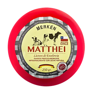 Queso Especiado Merkén Matthei 250 g