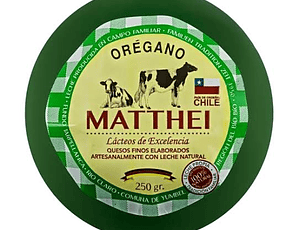 Queso especiado oregano 250Gr