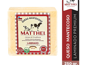 Queso mantecoso laminado 250Gr