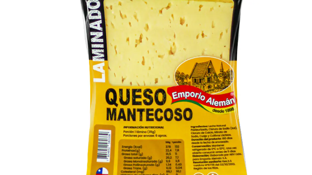 Queso Mantecoso Laminado Emporio Alemán 220 g 1
