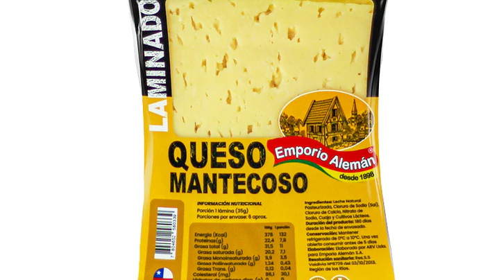 Queso Mantecoso Laminado Emporio Alemán 220 g 1