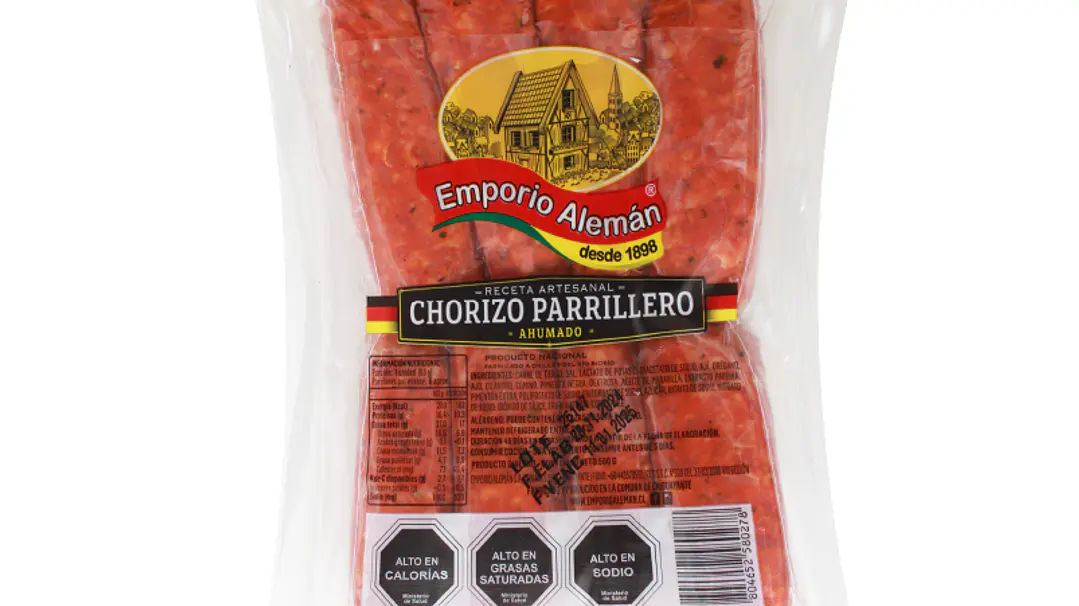 Chorizo parrillero ahumado 500Gr 1