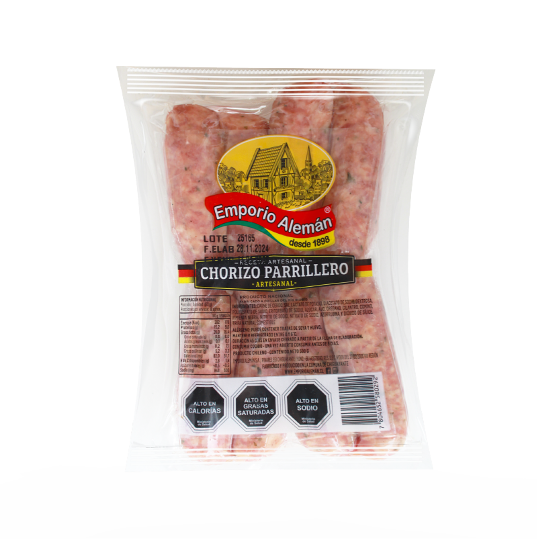 Chorizo parrillero artesanal 500Gr 1