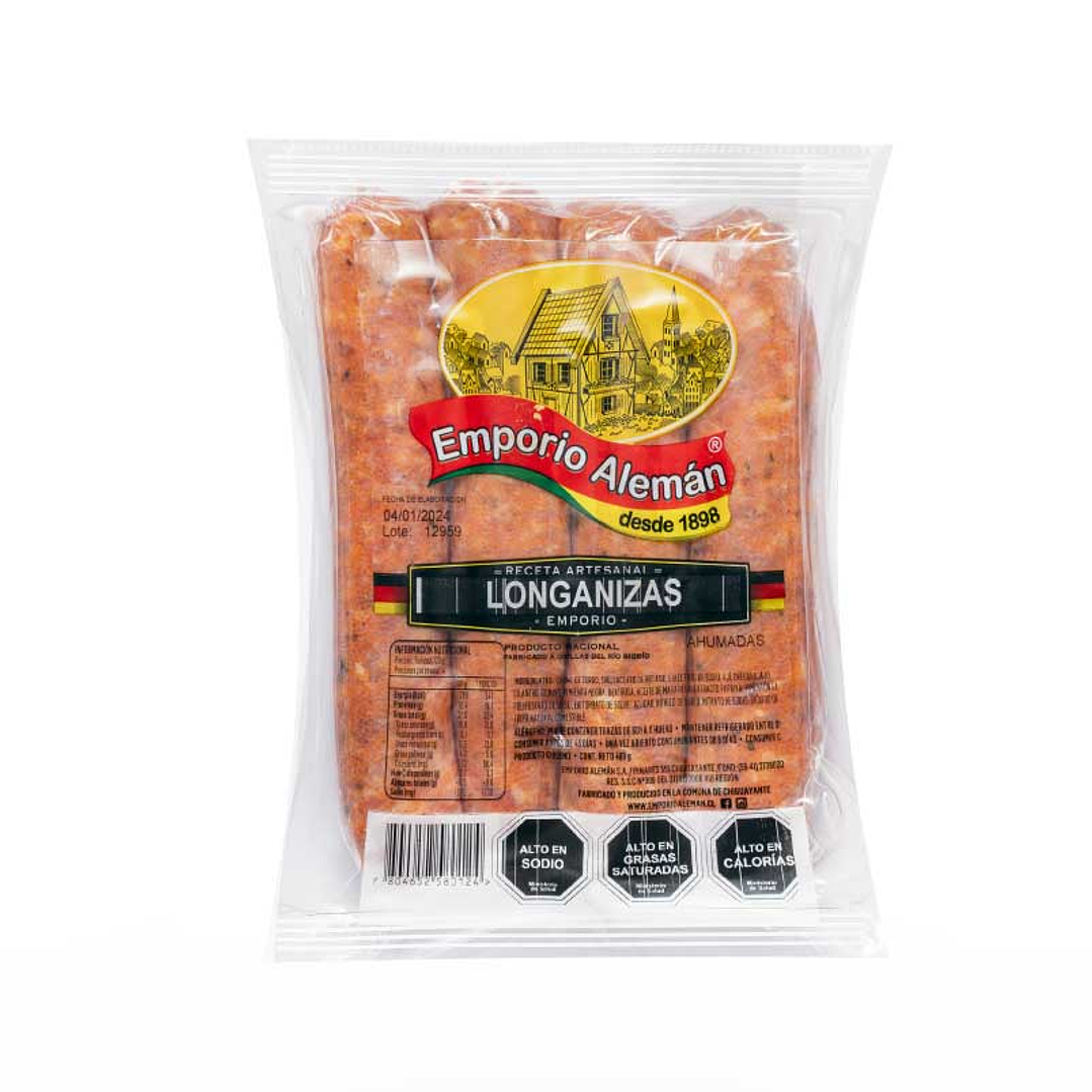 longaniza ahumada 480Gr 1