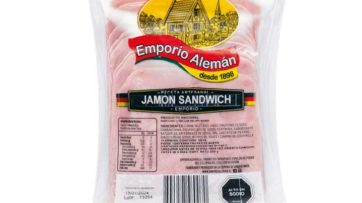 Jamón sandwich 200Gr 1