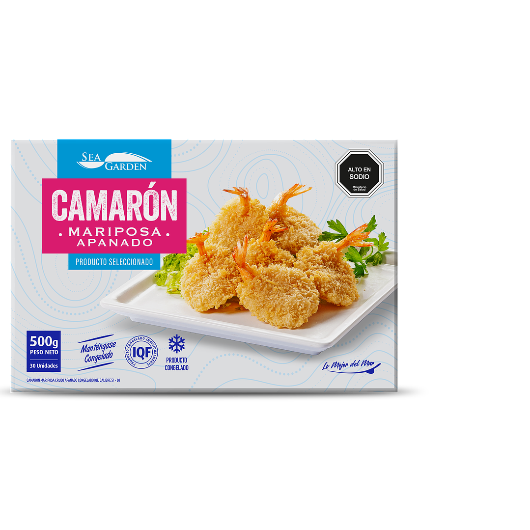 Camaron mariposa apanado 160Gr 1