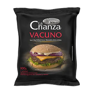 Hamburguesa vacuno 100Gr
