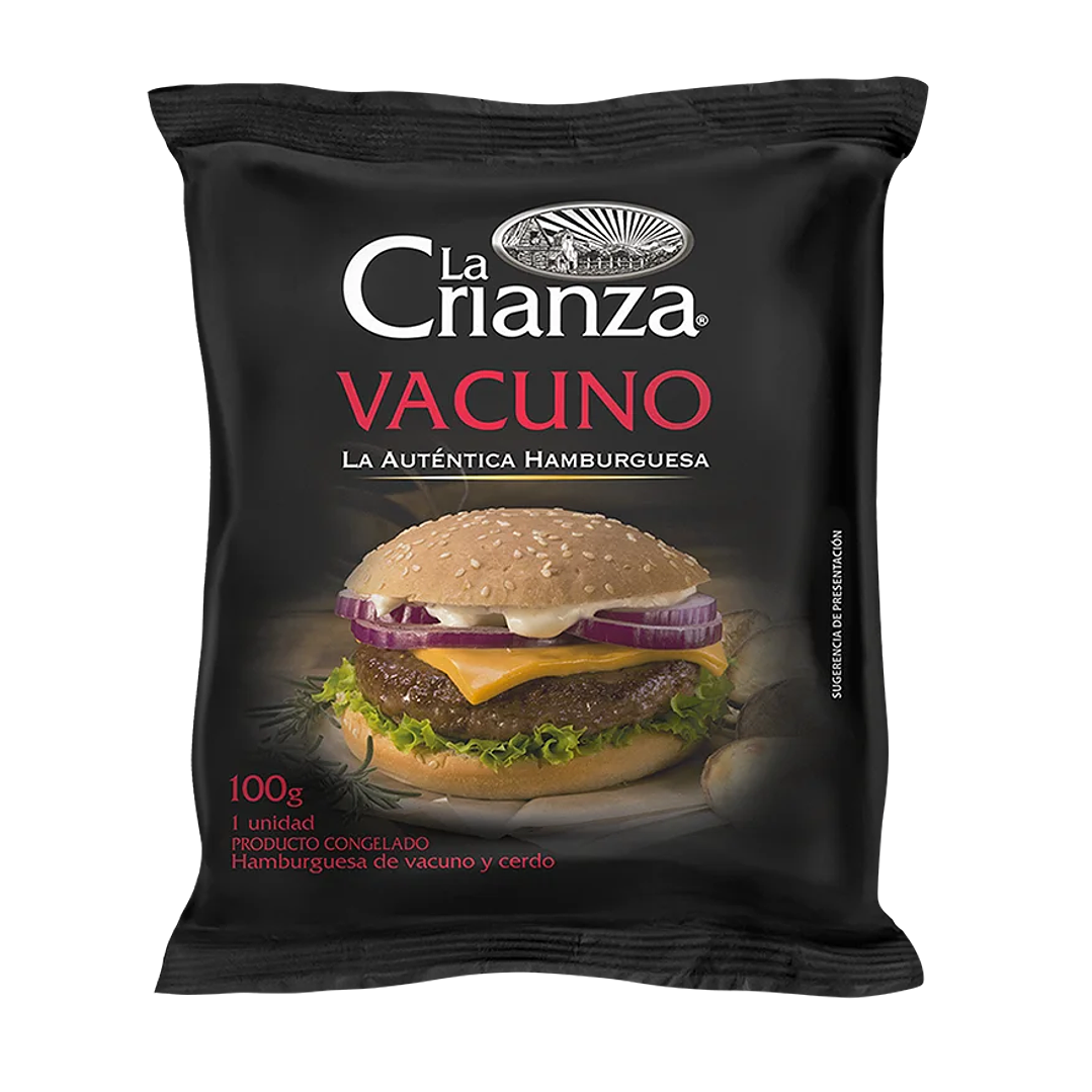 Hamburguesa vacuno 100Gr 1