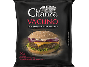 Hamburguesa vacuno 100Gr