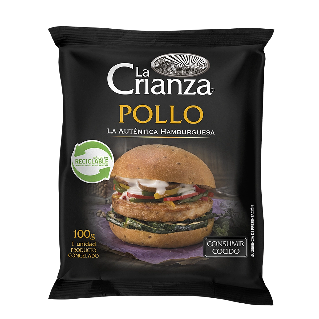 Hamburguesa de pollo 100Gr 1
