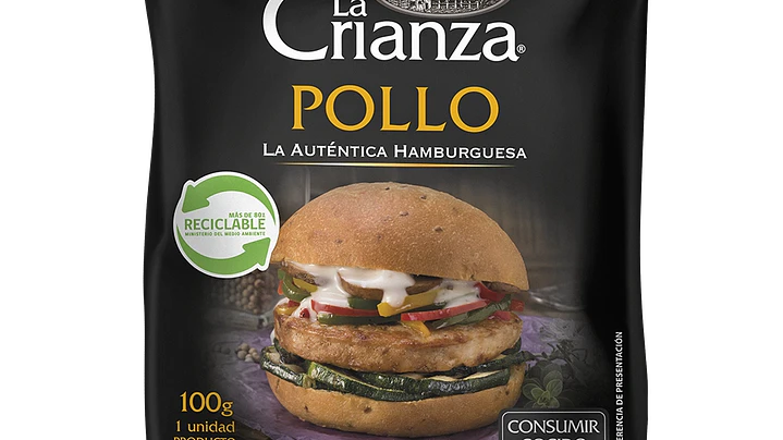 Hamburguesa de pollo 100Gr 1