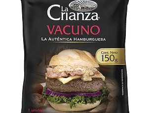Hamburguesa vacuno 150Gr