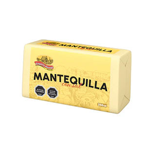 Mantequilla con sal 250Gr