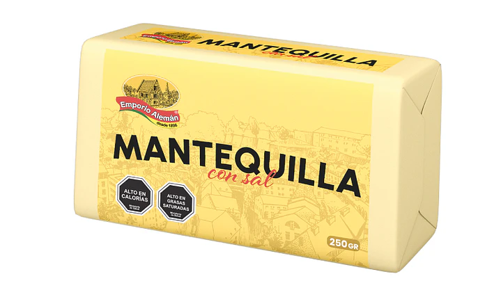 Mantequilla con sal 250Gr 1