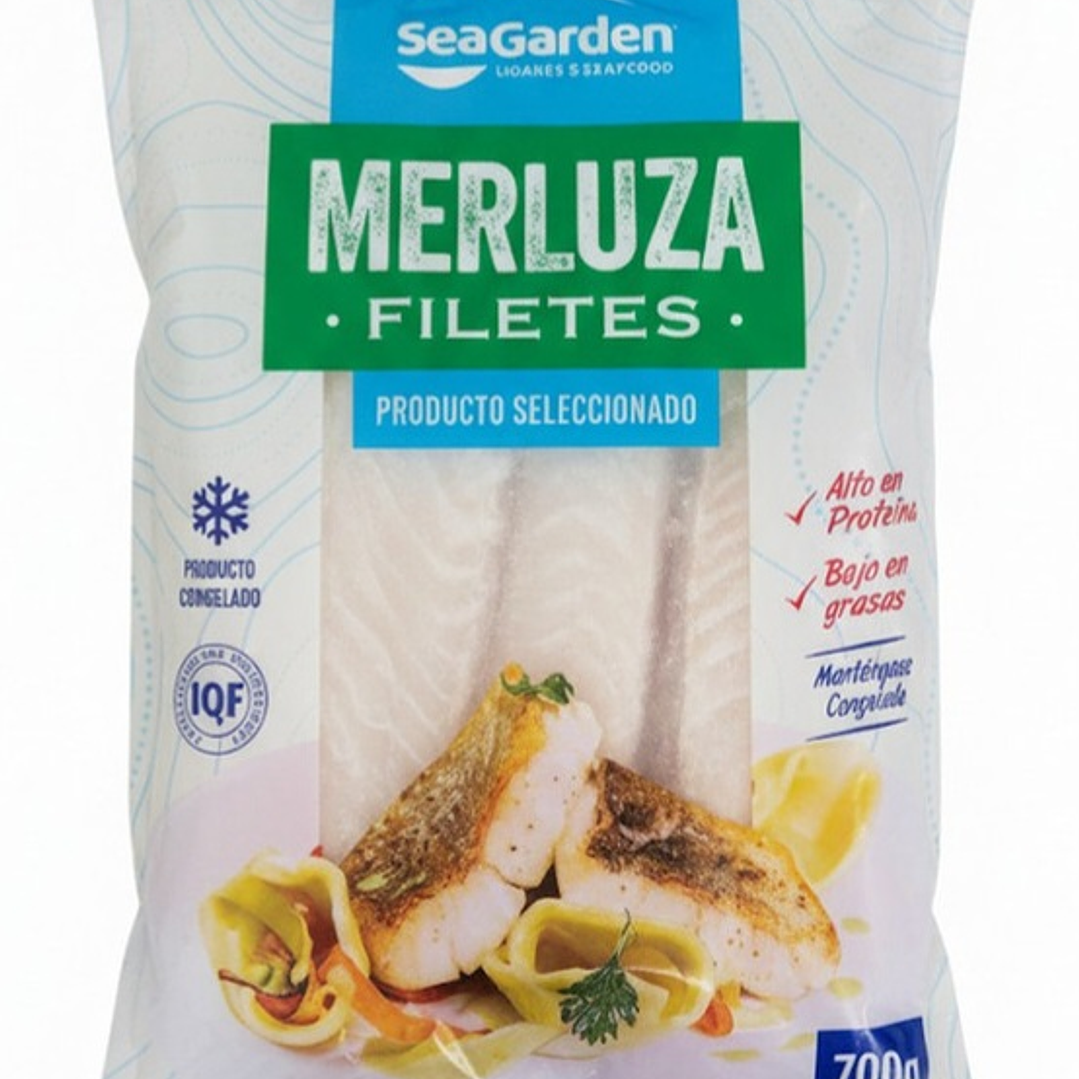 Merluza filetes 100-250 700Gr 1