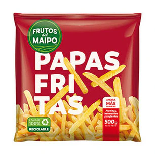 Papas prefritas 500Gr