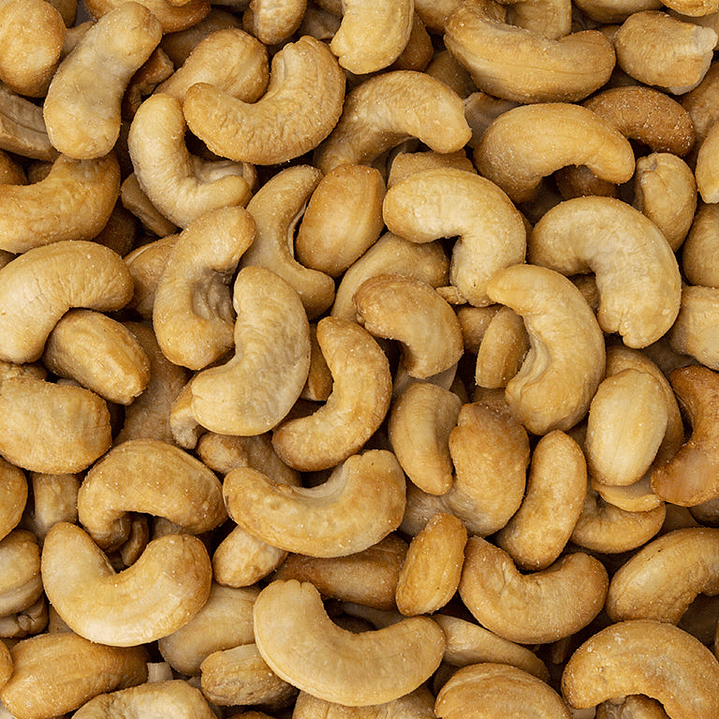 Castañas de cajú con sal granel 1