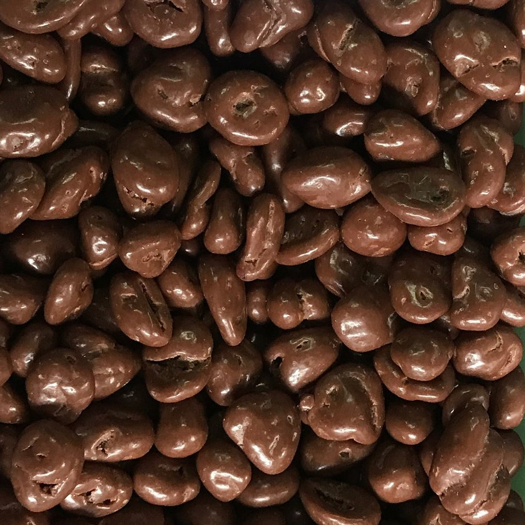 Cranberries con chocolate de leche granel 1