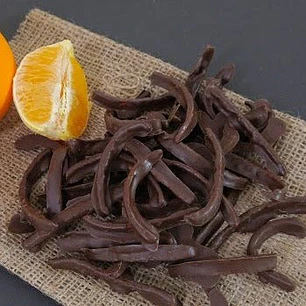 Naranjitas con chocolate a granel