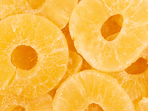 Piña en rodajas granel