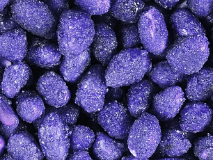 Maní confitado arándano granel