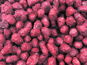 Maní confitado frambuesa granel