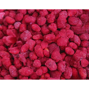 Maní confitado frutilla granel