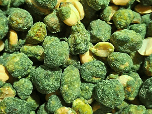 Maní confitado pistacho granel