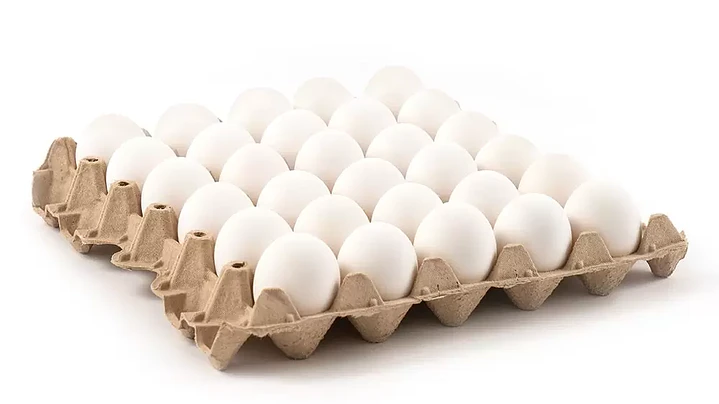 Bandeja de huevos extra blanco 30un 1