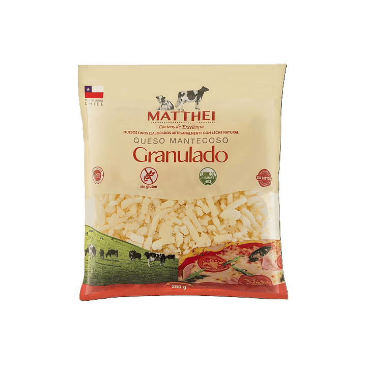 Queso matthei granulado 250Gr 1