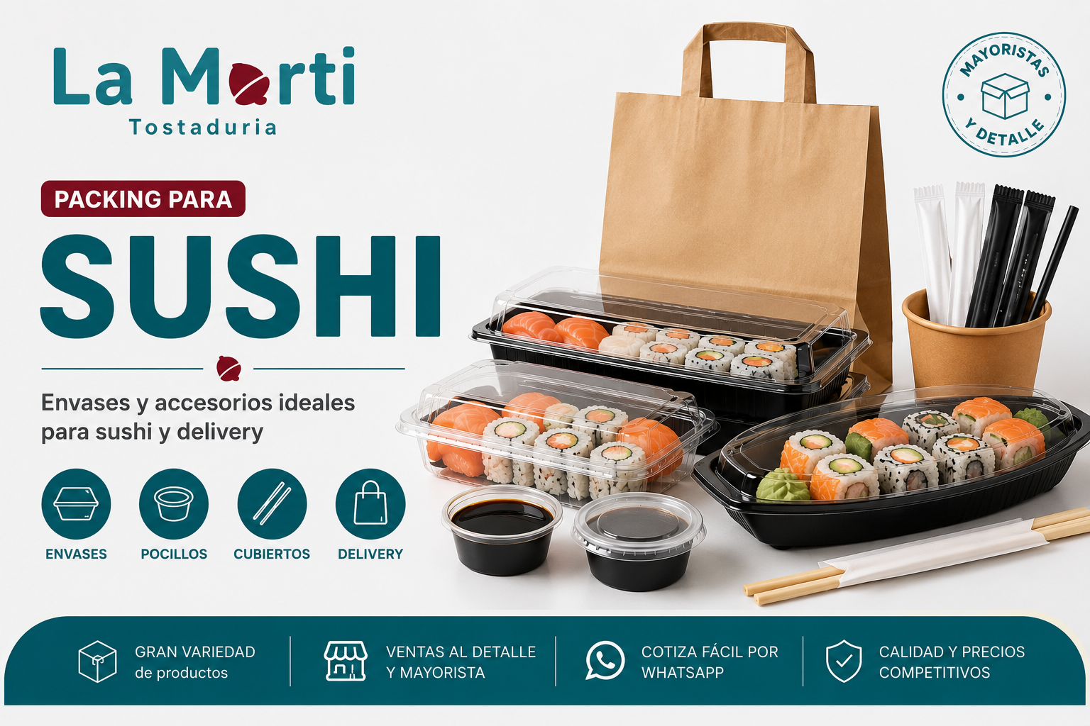 Packing para Sushi