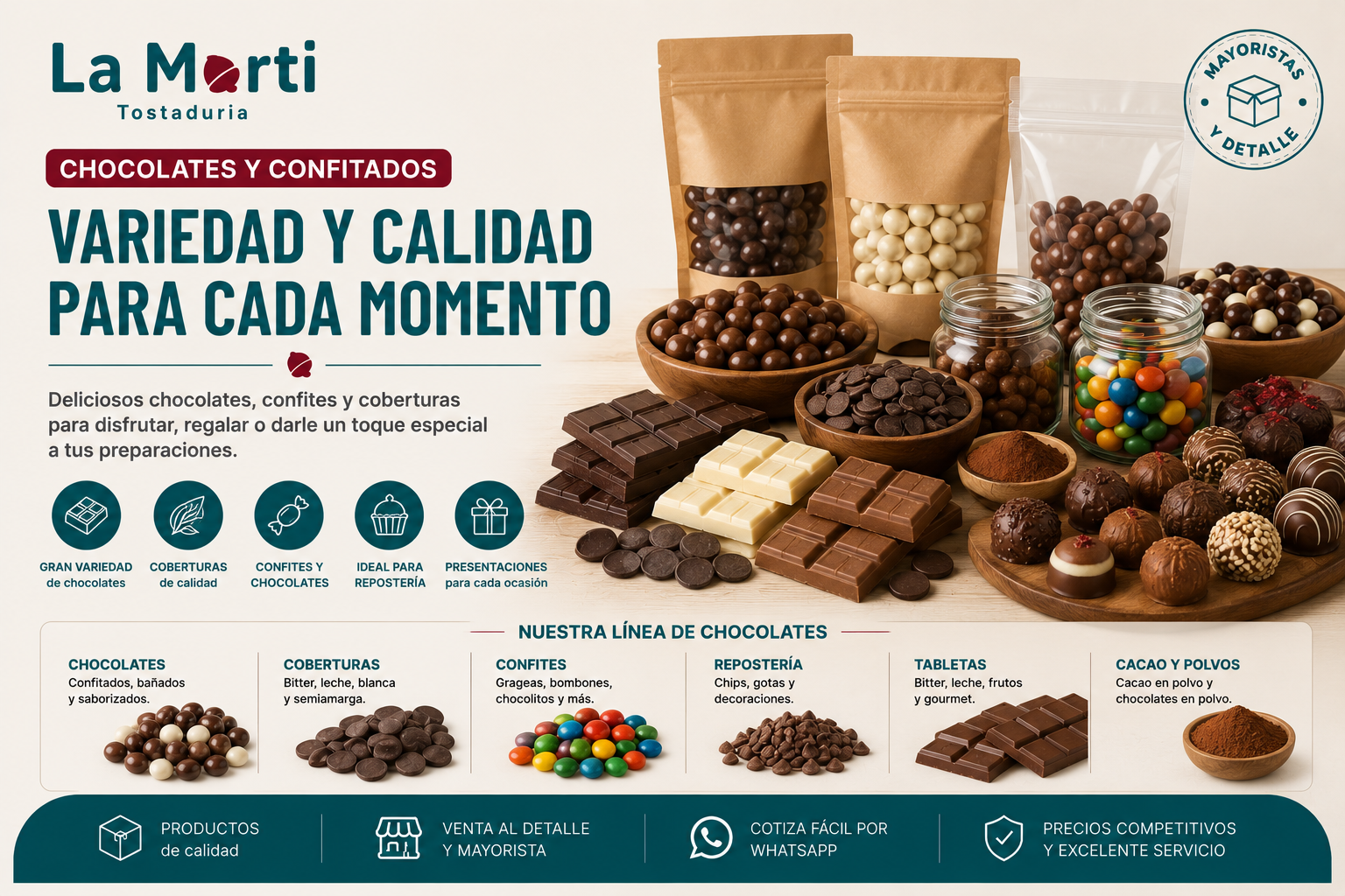 Chocolates y Confitados