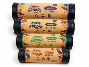 Bolsas de Basura Negras