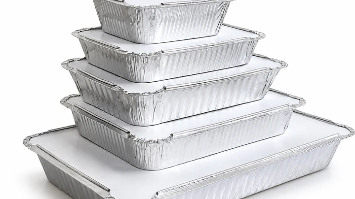 Contenedores de Aluminio con Tapa de Cartón 1