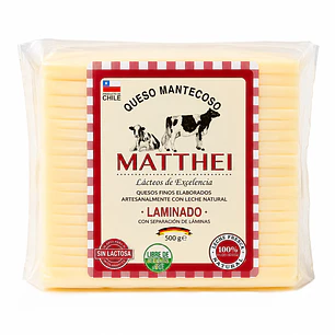 Queso Mantecoso Laminado 500 g