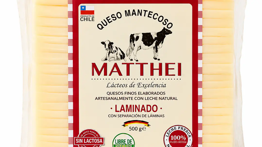 Queso Mantecoso Laminado 500 g 1