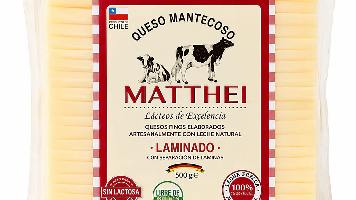 Queso Mantecoso Laminado 500 g 1