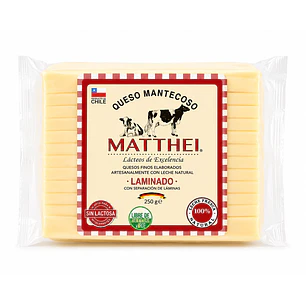 Queso Mantecoso Laminado 250 g