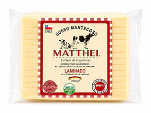 Queso Mantecoso Laminado 250 g