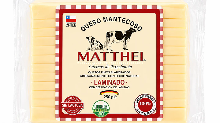 Queso Mantecoso Laminado 250 g 1